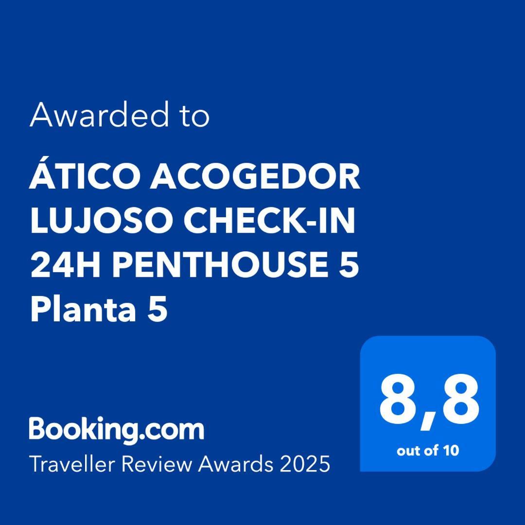 Atico Acogedor Lujoso Check-In 24H Penthouse 5 Planta 5 Apartment Zaragoza Ngoại thất bức ảnh