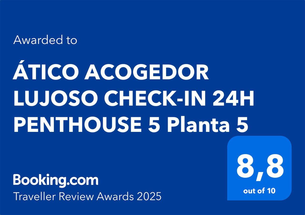 Atico Acogedor Lujoso Check-In 24H Penthouse 5 Planta 5 Apartment Zaragoza Ngoại thất bức ảnh